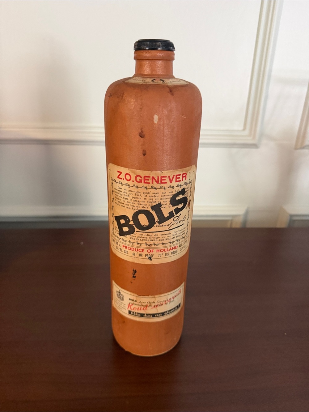Z.O. Genever Terracotta Bottle - Brand